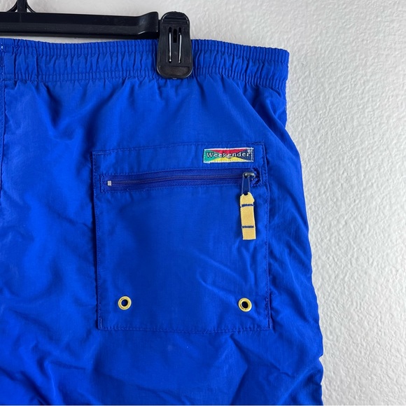 7” Inseam Vintage Weekender Men’s Swim Shorts Mesh Lined Blue Size XL - Picture 6 of 8